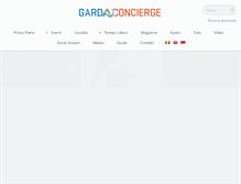 Tablet Screenshot of gardaconcierge.com